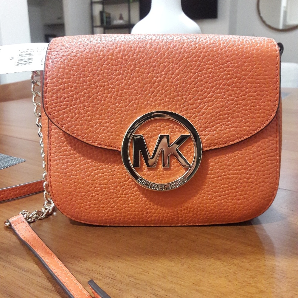 NWT Michael Kors "Fulton" Crossbody Bag